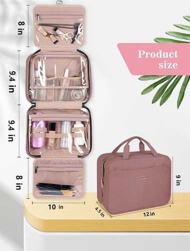 Miniatura 2 de Bolsa de Aseo de Viaje BALULHG 001, Marrón, L, Viajes