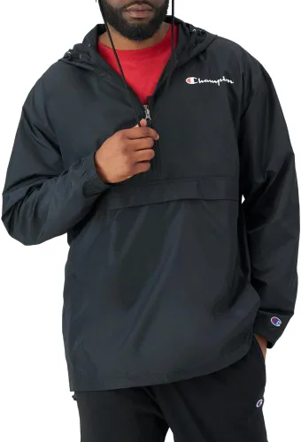 Miniatura 5 de Champion Men's Jacket, Stadium Packable Wind and Water Resistant Jacket (Reg. Or Big & Tall)