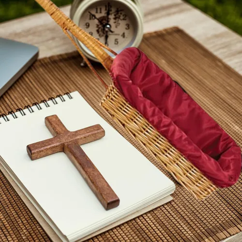 Miniatura 4 de Christian Brands Cesta de recepción cuadrada con asa