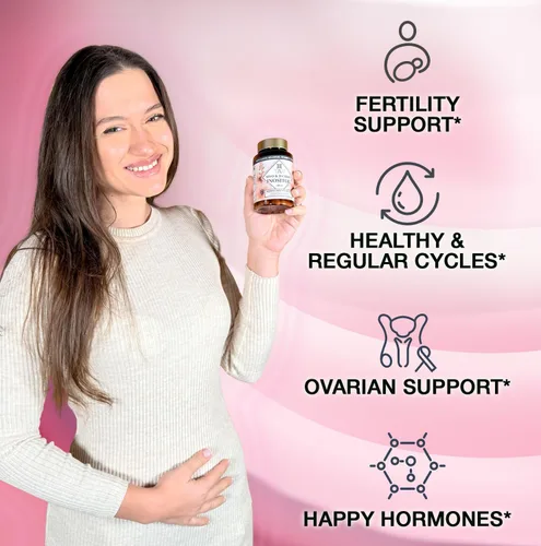 Miniatura 4 de Suplemento de mio-inositol y D-chiro inositol para mujeres – Complejo de proporción 40:1 ideal para fertilidad, equilibrio hormonal, ciclo menstrual