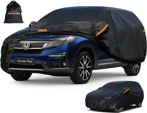 Miniatura 117 de Kayme - Cubierta completa impermeable de 7 capas para Honda Civic Sedán/Coupé (1991-2024), apta para todo clima, protección p/exteriores contra