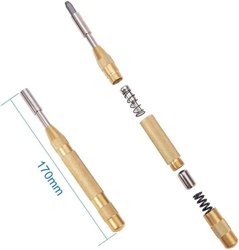 Miniatura 3 de Martillo con doble cabezal PandaHall Elite, de hule y nylon, 10", para joyería, color amarillo y negro