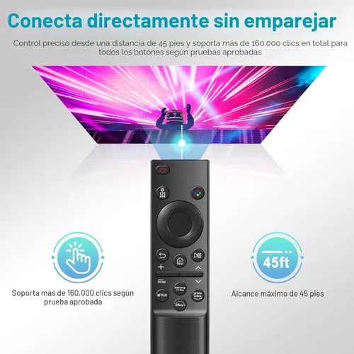 Miniatura 5 de Universal para Control Remoto de TV Samsung de Reemplazo, Compatible con Todos los Controles Remotos Samsung para Smart TV, Control Remoto Universal