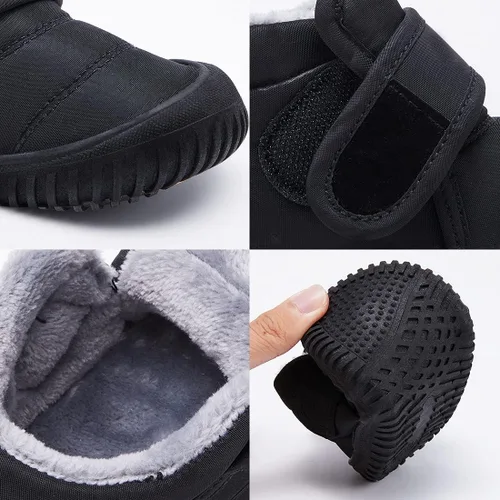 Miniatura 2 de BMCiTYBM - Botas de nieve de invierno para niños y niñas (piel sintética)