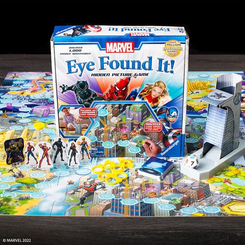 Miniatura 8 de Ravensburger Marvel Eye Found It! Juego de mesa - Juego de rompecabezas atractivo para niños y adultos Presenta personajes queridos de Marvel
