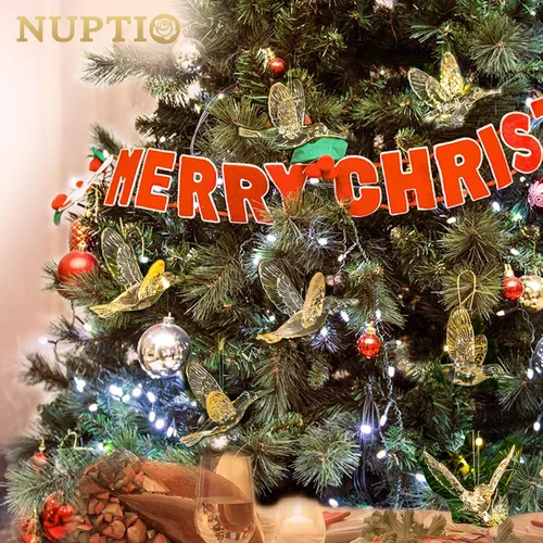 Miniatura 7 de NUPTIO Adornos colgantes de techo de cristal: 30 piezas de pájaros voladores acrílicos para boda, fiesta, ventana, jardín, dormitorio, cumpleaños al