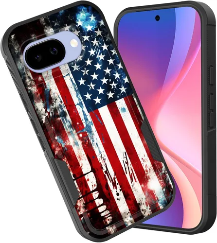 Miniatura 130 de Funda para Pixel 6A, funda híbrida de doble capa resistente a prueba de golpes de policarbonato duro de silicona suave TPU para Google Pixel 6A