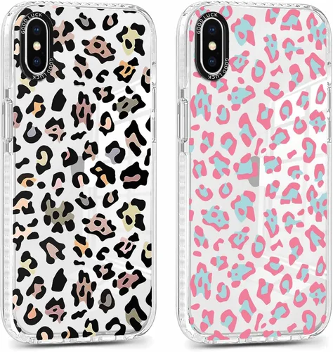 Miniatura 33 de Paquete de 2 Fundas con Estampado de Chiita para Apple iPhone 7/8/iPhone SE 2020/2022, de 4.7 Pulgadas, Funda Transparente Linda Coquette