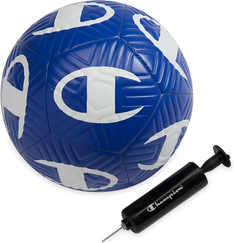 Miniatura 11 de Champion Playmaker Logo Deflated Soccer Ball with Pump, Size 5 Soccer Ball, Durable Panels for Kids, Youth & Adults, Indoor/Outdoor Training Ball