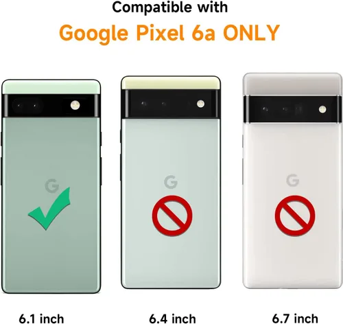 Miniatura 7 de para Google Pixel 6a Funda con Correa Ajustable para Cuello, Hombro y Cruzada Transparente Funda Móvil Duradera, Suave y delgada de Ajuste Perfecto