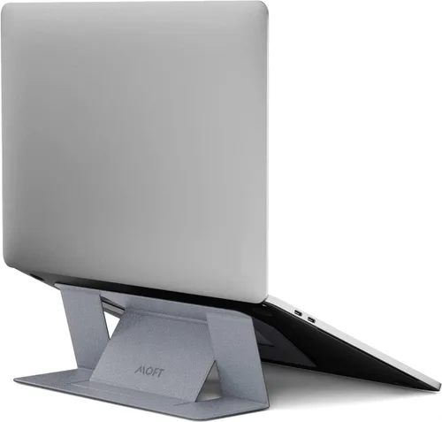 Miniatura 11 de MOFT Soporte para computadora portátil para escritorio, soporte de computadora adhesivo con doble ángulo, soporte elevador ergonómico