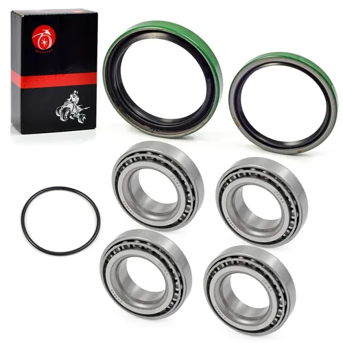 Miniatura 3 de Kit de rodamientos y sellos de rueda delantera compatible con Polaris Sportsman 335 400 500 Magnum 325 425 500 Scrambler 400 500 Worker 335 500 Big