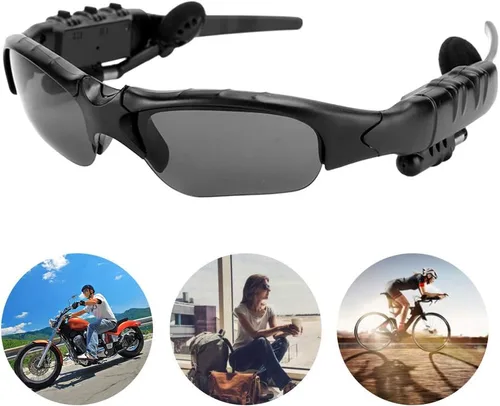 Miniatura 6 de Diyeeni - Lentes de sol inalámbricos Bluetooth con sonido estéreo HD, lentes inteligentes polarizados para reproducción de música, auriculares