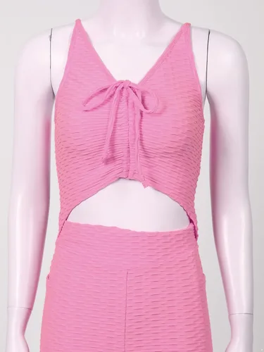 Miniatura 5 de YUUMIN Maillot sin mangas para mujer, para yoga, baile, gimnasia