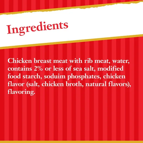Miniatura 9 de Hormel Pechuga de pollo en trozos enlatados prémium en agua, 5 onzas (paquete de 12)