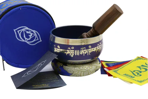 Juego de cuencos tibetanos de siete chakras, elige tu cuenco de chakra favorito, mejora tu práctica de meditación de chakras (el chakra del tercer