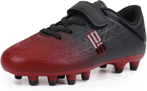 brooman Zapatos deportivos de fútbol para niños y niñas, para exteriores