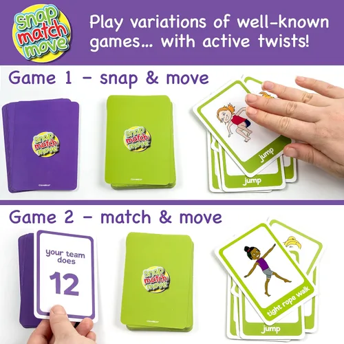 Miniatura 3 de Tarjetas de ejercicios para niños – Equipo de PE para la escuela primaria, equipo de entrenamiento para niños, juegos de ejercicio, ejercicio