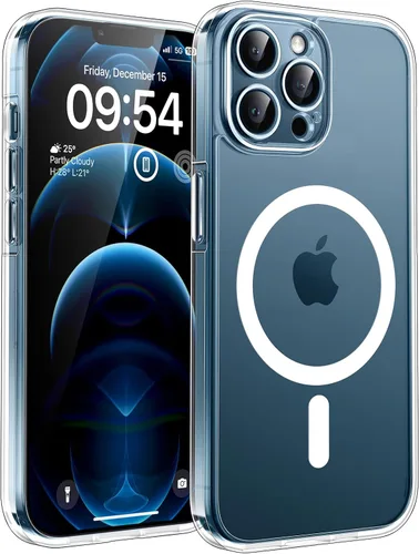 Miniatura 129 de TOCOL Funda para iPhone 11, compatible con Magsafe, protección completa de cámara, imanes integrados, protección contra caídas, funda translúcida