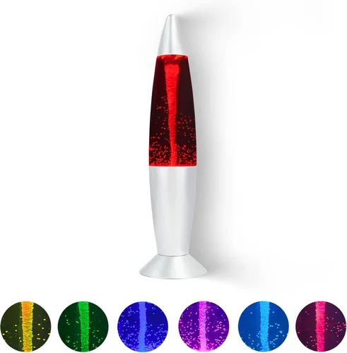 Vanful Tornado - Lámpara de purpurina para adultos, niños y niñas, luces de vórtice con 7 colores múltiples que cambian para decoración de Navidad