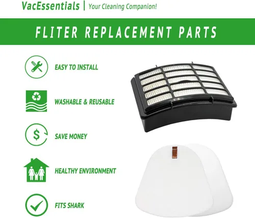 Miniatura 5 de NV350 NV360 NV356E ZU503AMZ - Filtros de repuesto para aspiradora Shark Navigator Lift, se adapta a NV351 NV352 NV355 NV356 NV357 NV370 NV380 CU500