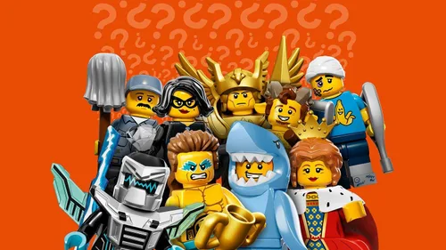 Miniatura 4 de LEGO Shark Suit Guy #13 de 16, Minifiguras Serie 15 Set 71011SELLADO Embalaje al por menor