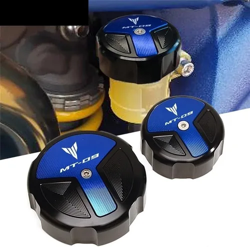 Miniatura 2 de QQLADY Z para Yamaha MT09 MT-09 SP 2021-2022 Cubierta principal del depósito del cilindro de líquido delantero y trasero de la motocicleta X