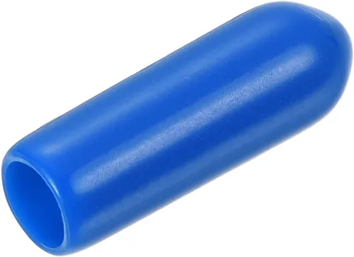 Miniatura 128 de uxcell 25 tapas de goma de 0.787 in de vinilo de identificación redonda tapa tapa de rosca de tornillo protectores negro