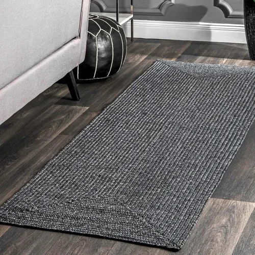 Miniatura 14 de nuLOOM Wynn Alfombra de Área Trenzada para Interiores/Exteriores, 3x5, Bronceado Wynn Tan