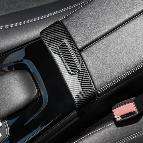 Miniatura 3 de Caja de almacenamiento para reposabrazos de consola central, interruptor de botón, cubierta de panel para Mercedes-Benz GLB, accesorios internos