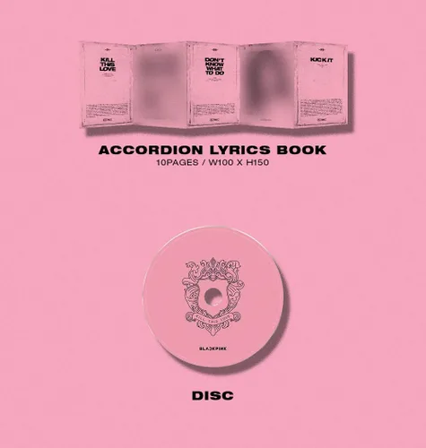 Miniatura 4 de BLACKPINK - KILL THIS LOVE [PINK ver.] (segundo mini álbum) CD+52p Photobook+Libro de letras+4 tarjetas fotográficas+tarjeta fotográfica