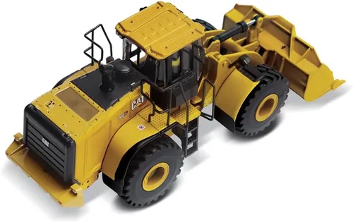 Diecast Masters Cargador de ruedas Caterpillar 966GC 1:50 | High Line Series Cat Trucks y equipo de construcción | Modelo a escala 1:50 Modelo