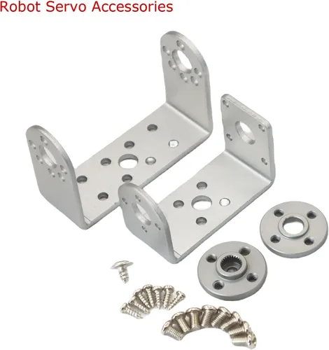 Miniatura 7 de Servos completos de la dirección de Digitaces del engranaje del metal del alto esfuerzo de torsión del motor servo del robot de 55.1 lbs