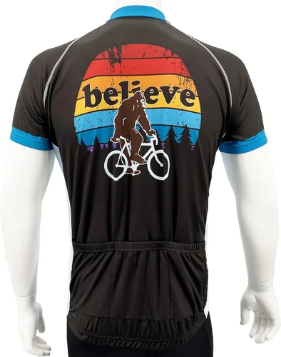 Miniatura 2 de Bigfoot - Camiseta de ciclismo para hombre, manga corta, para ciclismo y equitación