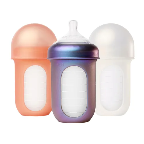 Miniatura 14 de Boon Nursh Bottles - Los biberones de silicona ayudan a aliviar los síntomas de los cólicos, fórmula y leche materna solo al tacto de silicona