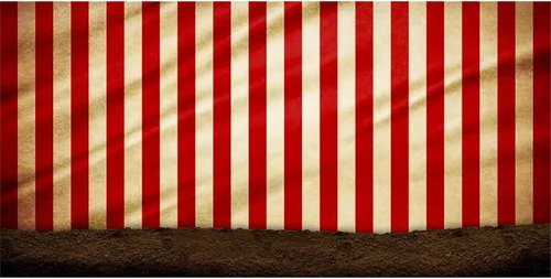 Miniatura 8 de Telón de fondo de circo de 5 x 3 pies, telón de fondo de carpa de circo, telón de fondo de feliz cumpleaños, telón de fondo de carnaval, telón