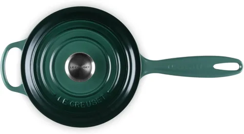 Miniatura 2 de Le Creuset - Cacerola esmaltada de hierro fundido con firma, 2.25 cuartos de galón, alcachofa Artichaut