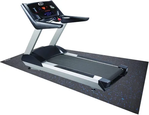 Miniatura 4 de RevTime Alfombrilla para caminadora de 6.5 x 3 pies (78 x 36 pulgadas) para equipo de fitness resistente, color negro