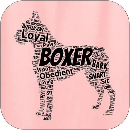 Miniatura 2 de Boxer Word Art Dog Puppy Owner Gift Hoodie Sweatshirt