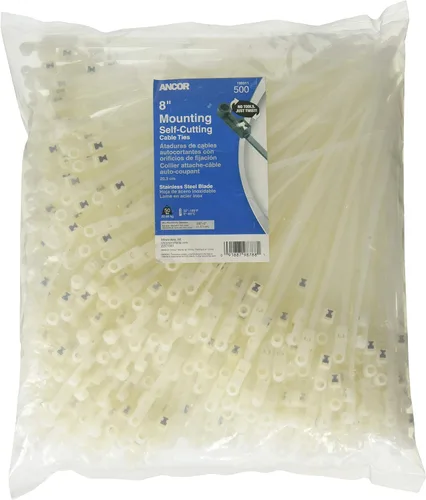 Ancor Bridas de cables de grado marino 2-Blanco