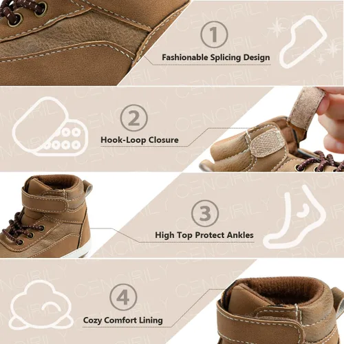 Miniatura 4 de KaKaKiKi - Tenis de lona para bebé, infante, niños, tenis con suela de goma antideslizante, tenis de caramelo caminantes, primerizos, precaminando