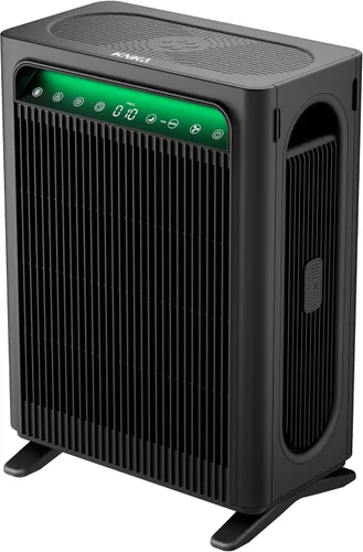 KNKA Purificador de aire para el hogar dormitorio habitación grande de hasta 1,695 pies cuadrados en 1 hora, filtro de aire HEPA con prefiltro Negro