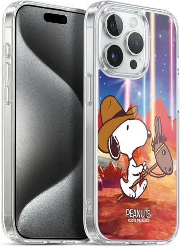 Miniatura 155 de Head Case Designs Funda de gel con licencia oficial de Peanuts Nebula Cactus Needles Snoopy Space Cowboy [protección de grado militar] compatible