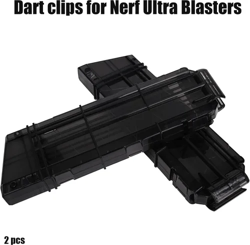 Miniatura 2 de Ultra Magazine, 12 dardos para cargador Nerf Ultra, 2 unidades, color negro