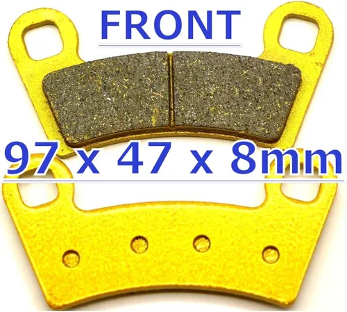 Miniatura 2 de Pastillas de freno delanteras traseras Frenos para Polaris RZR 800 2008-2014 - RZR S 800 2009-2014 - RZR 570 2012-2022 FA456 FA159 2203318 2202412
