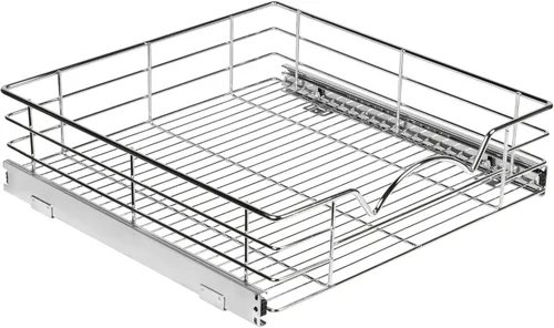 Miniatura 10 de HOLDN' STORAGE Organizador de gabinete extraíble, cajón deslizante para armarios de cocina y despensa, estante enrollable para ollas, sartenes