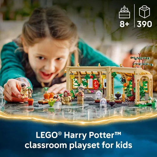 Miniatura 2 de LEGO Harry Potter Hogwarts Castle: Herbology Class Juguete para Niños - Juguete de construcción y aprendizaje para juego de simulación - Harry