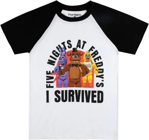 Miniatura 5 de Five Nights At Freddy's Game Over Crew - Camisetas de manga corta para niño (4 unidades)