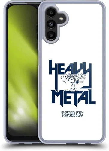 Miniatura 25 de Head Case Designs Funda de gel con licencia oficial de Peanuts Woodstock Insignia Rock Tees [protección de grado militar] compatible con Samsung