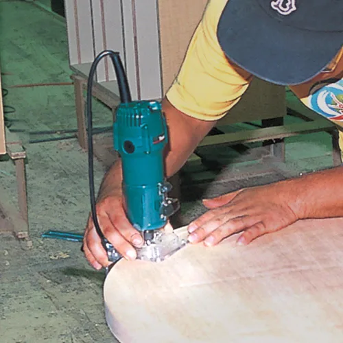 Miniatura 4 de Makita 3707FC Base Fija laminado Trimmer con luz LED
